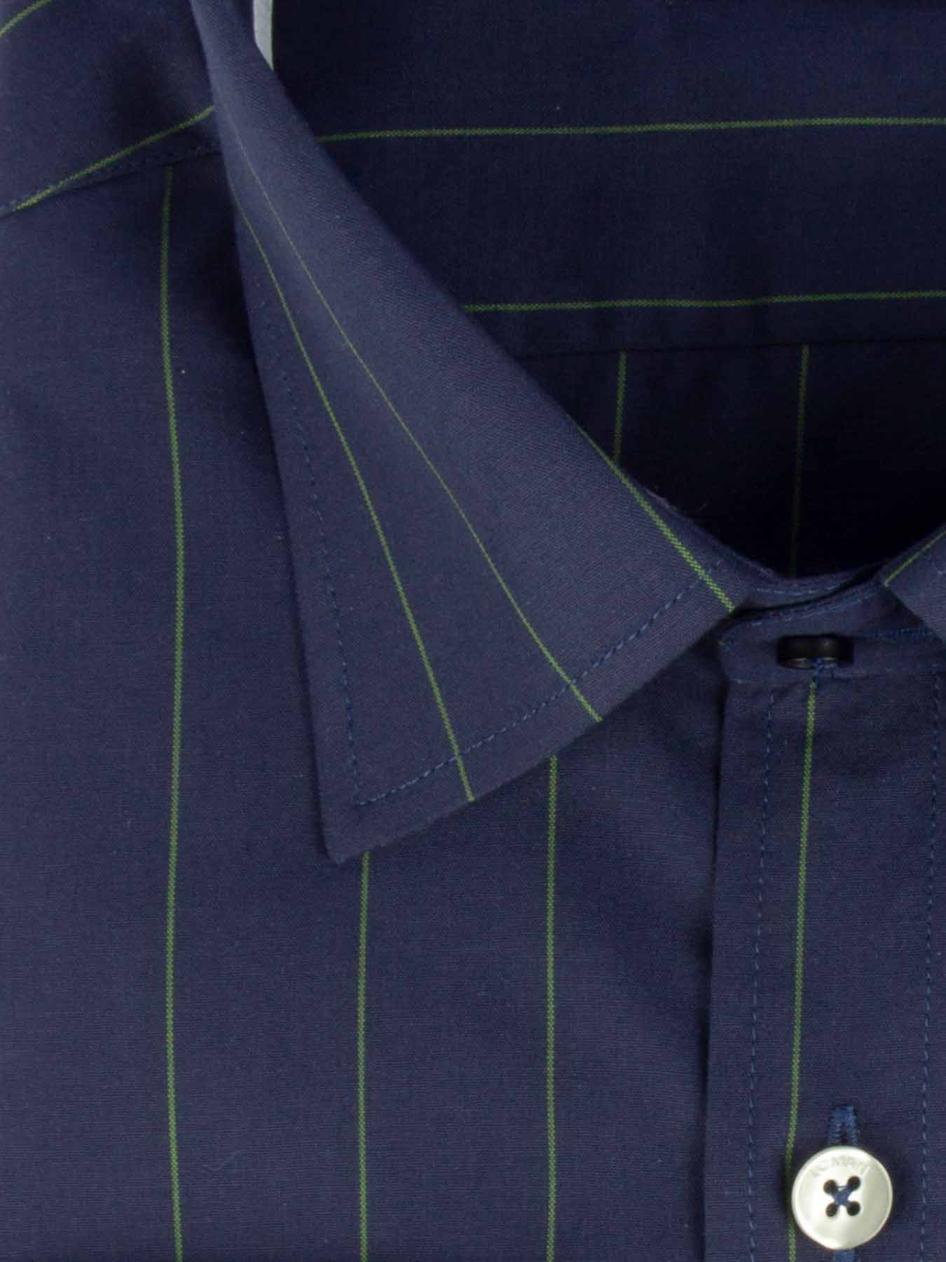 پیراهن مردانه راه راه آستین بلند ال سی من 015