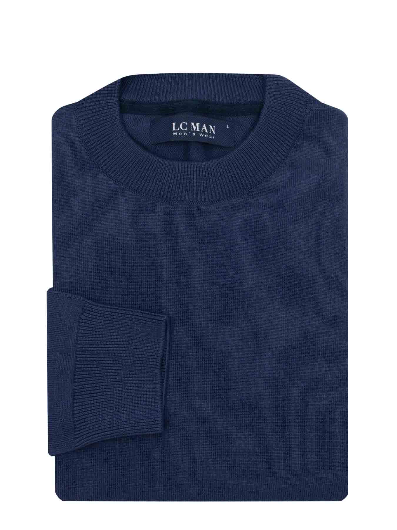 پلیور یقه 3 سانتی سرمه ای روشن