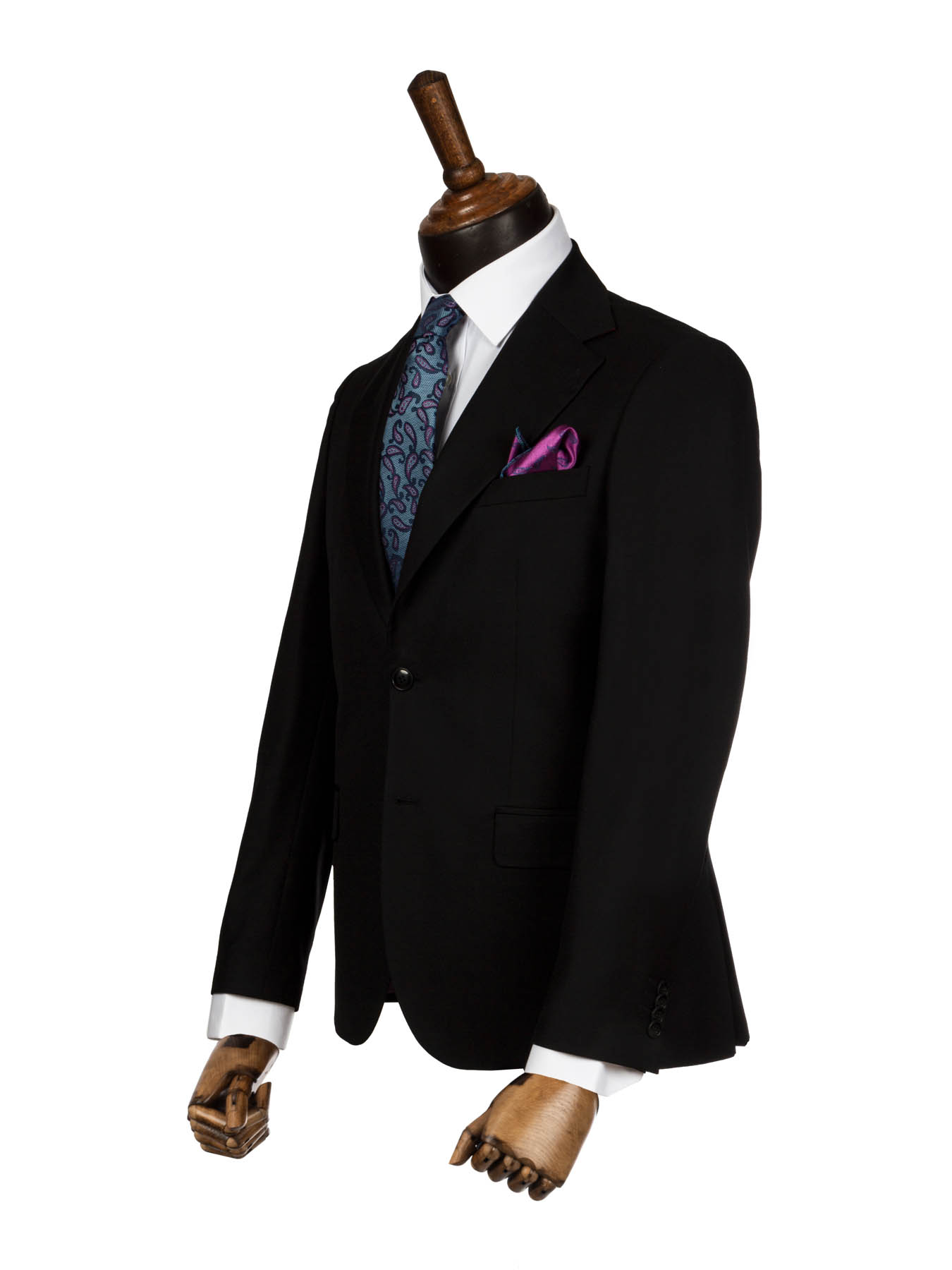 کت و شلوار مردانه مشکی 050