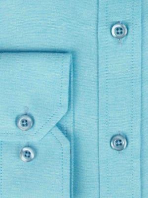 پیراهن مردانه آبی آستین بلند ال سی من  064