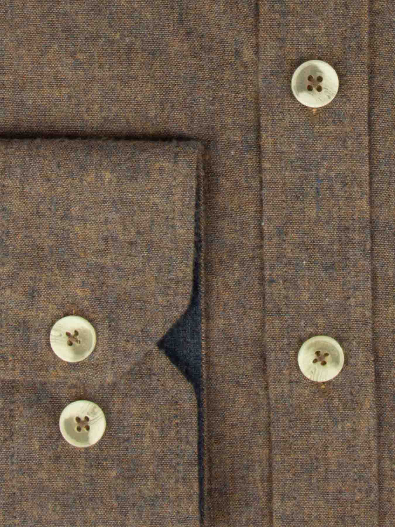 پیراهن آستین بلند ساده کرم