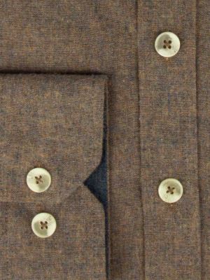 پیراهن آستین بلند ساده کرم