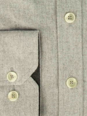 پیراهن ساده طوسی آستین بلند ال سی من