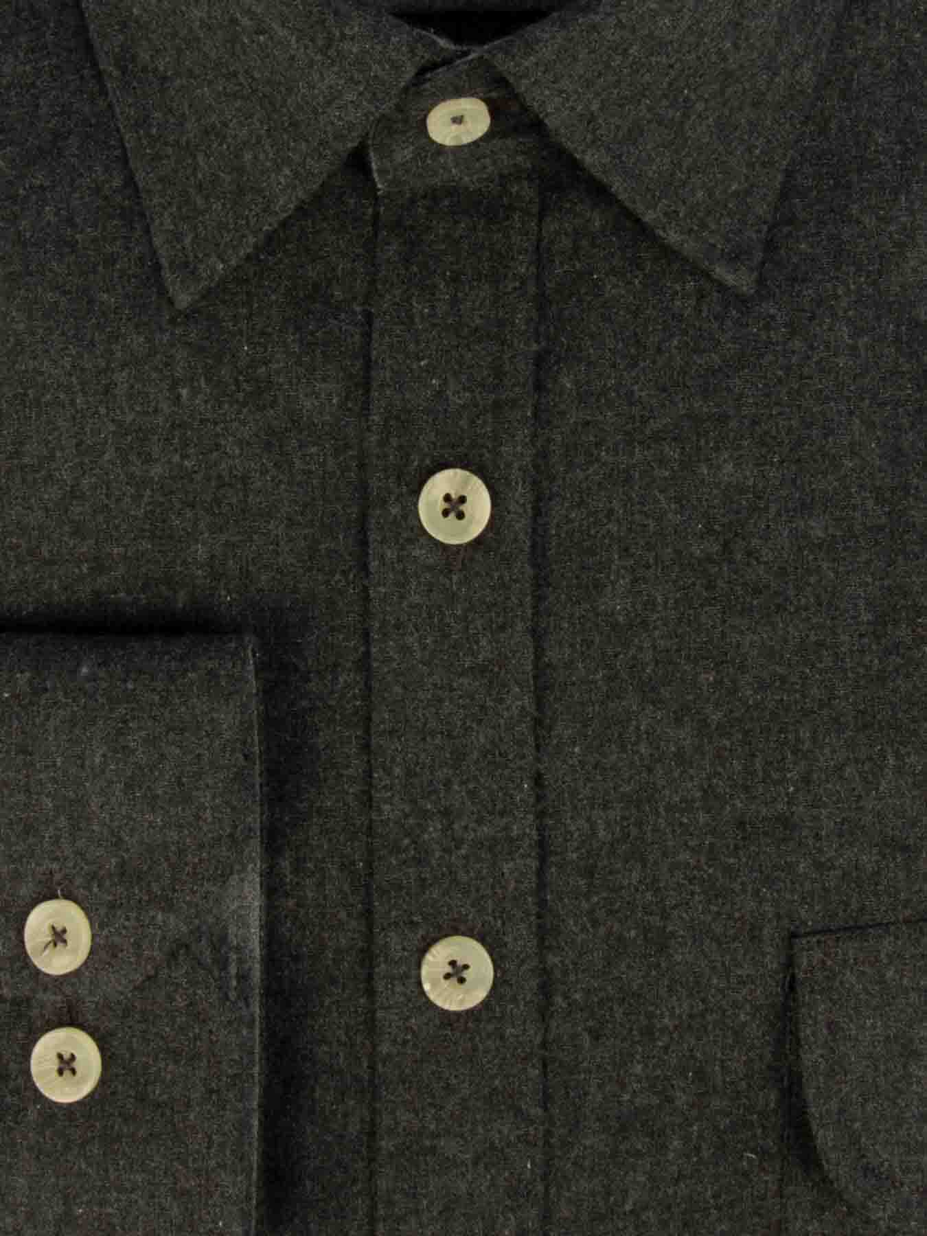 پیراهن مردانه ساده طوسی ال سی من