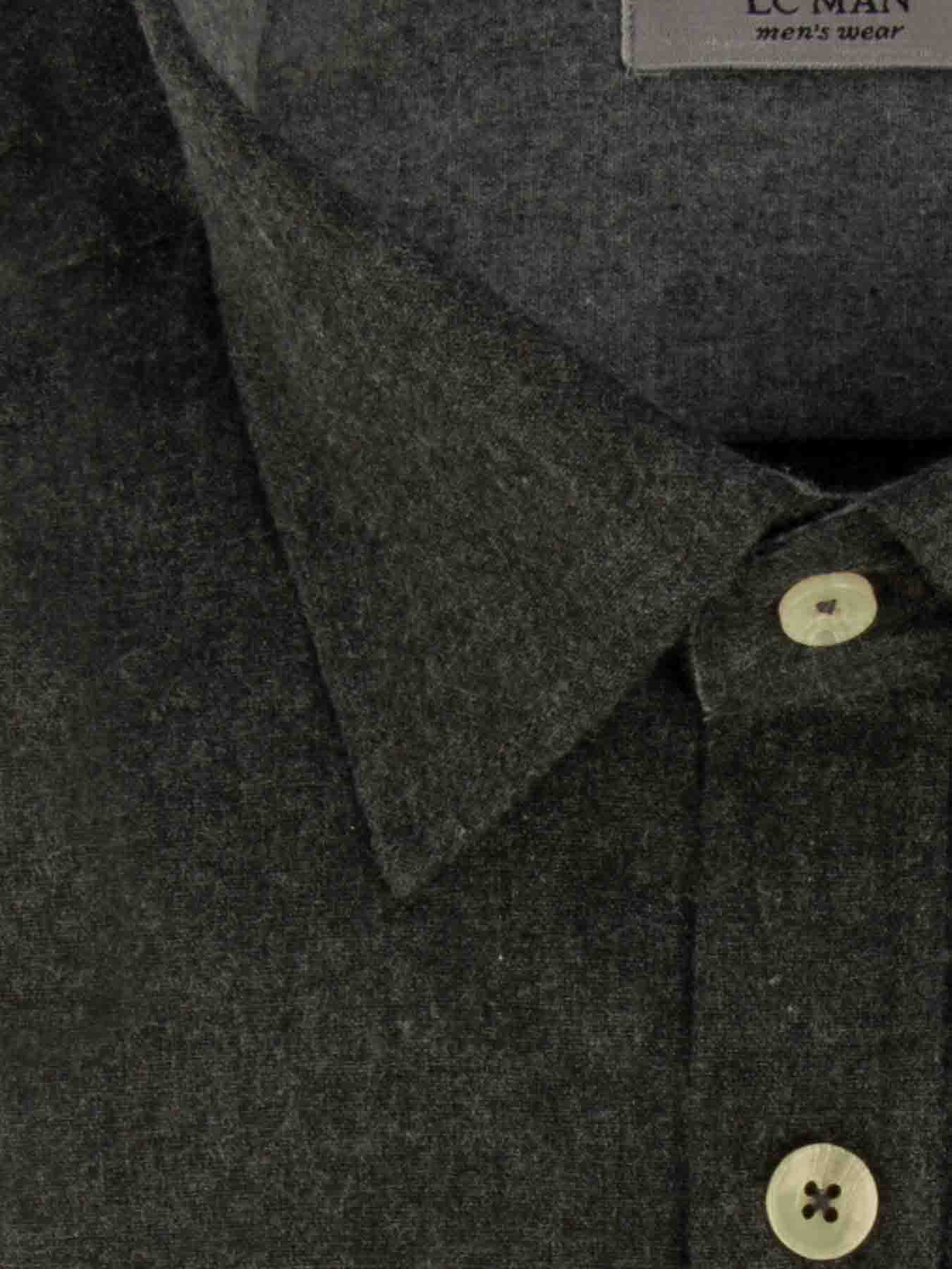 پیراهن مردانه ساده طوسی ال سی من