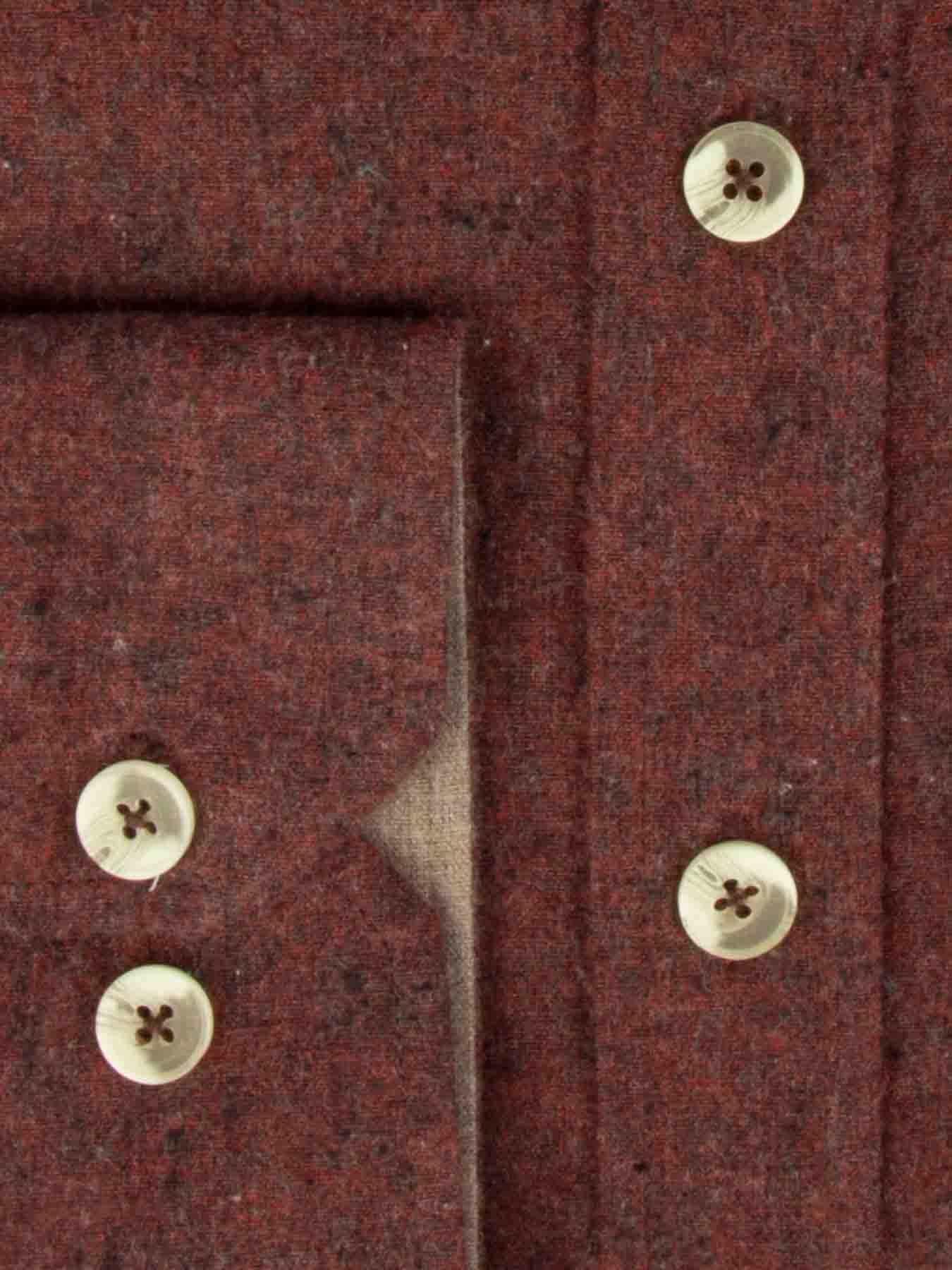 پیراهن ساده آستین بلند قرمز ال سی من