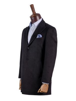 پالتو  مشکی مردانه ال سی من 86