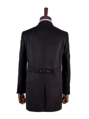 پالتو  مشکی مردانه ال سی من 86