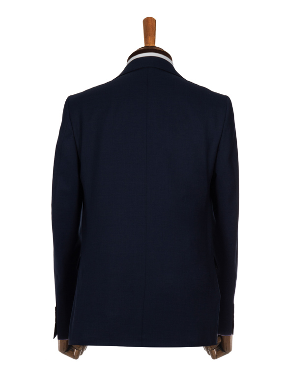 کت و شلوار و ژیله سرمه ای ساده ال سی من 1