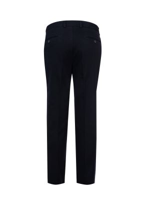 شلوار کتان سرمه ای ال سی من 55