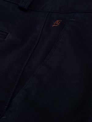 شلوار کتان سرمه ای ال سی من 55