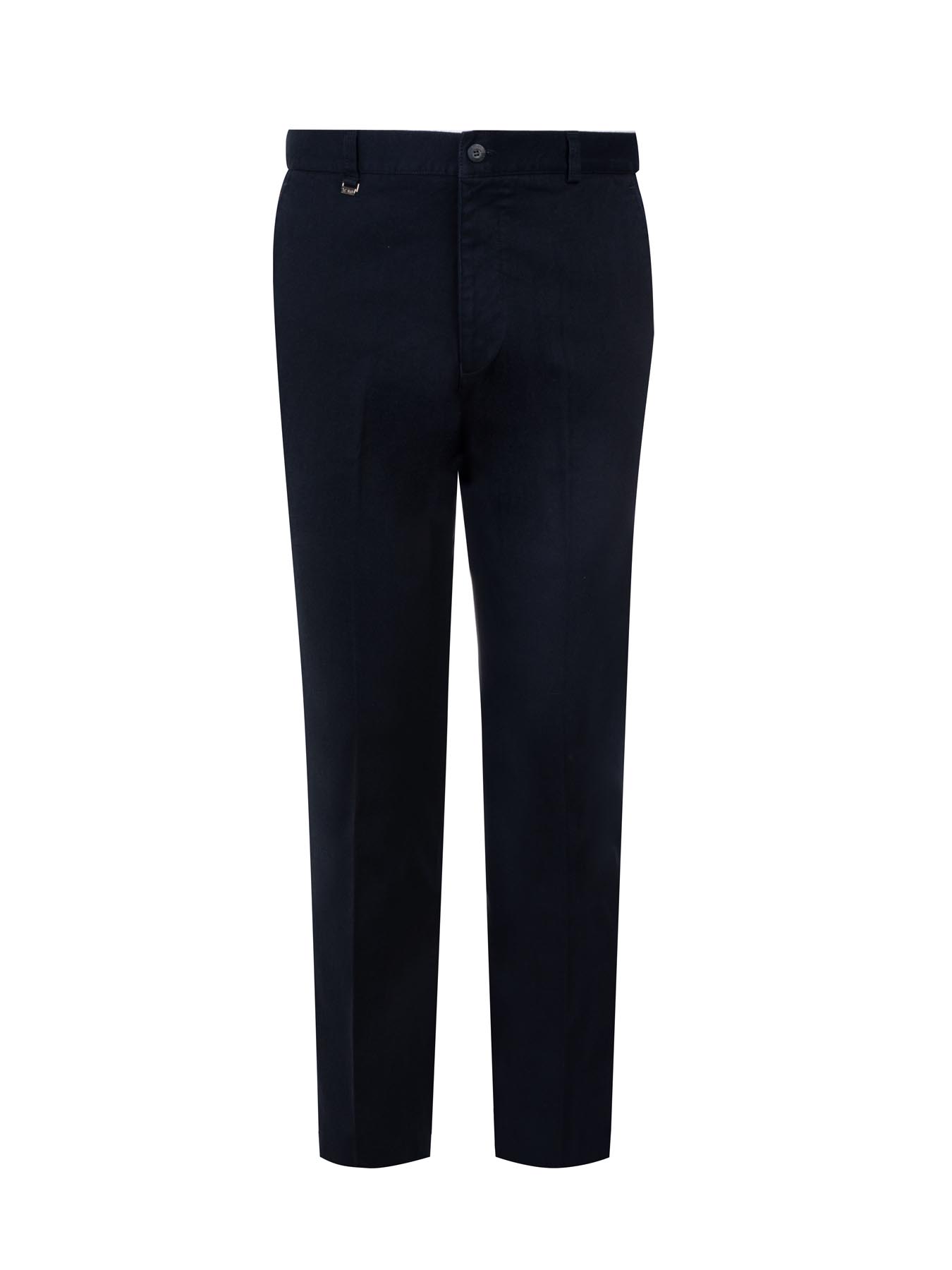 شلوار کتان سرمه ای 55