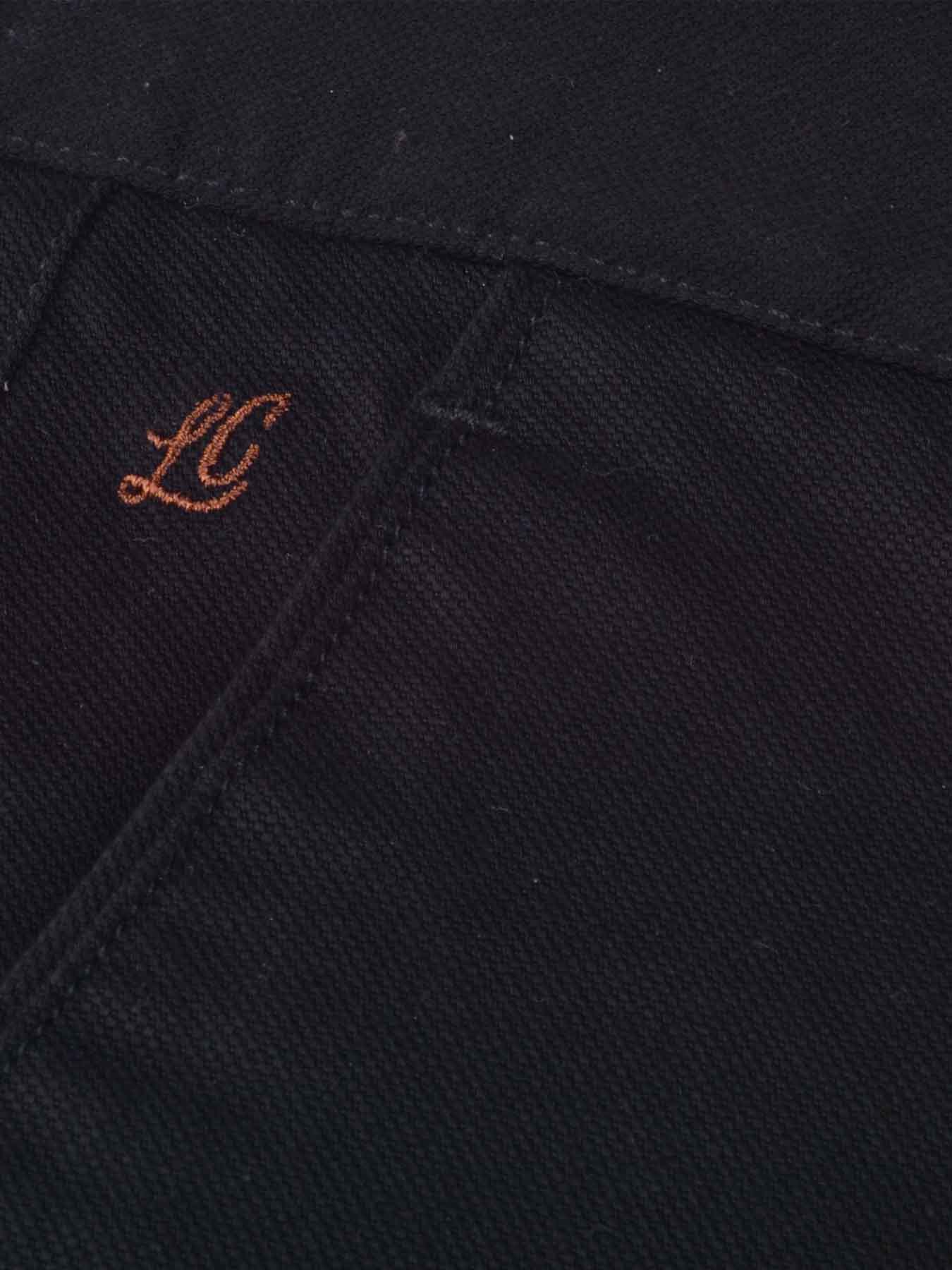 شلوار کتان مشکی 55