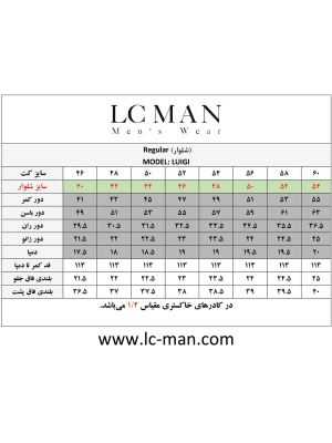 شلوار پارچه ای فاستونی طوسی ال سی من 82
