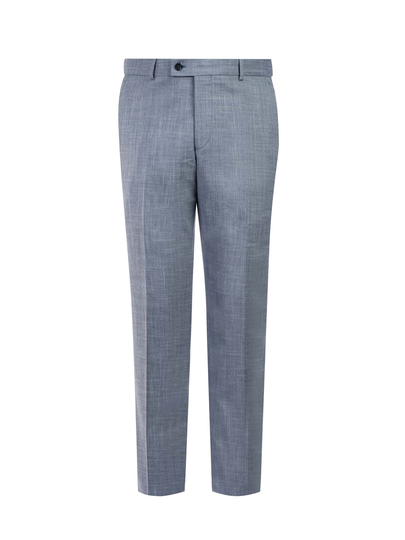 شلوار پارچه ای فاستونی سرمه ای 82