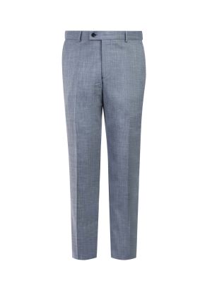 شلوار پارچه ای فاستونی سرمه ای 82