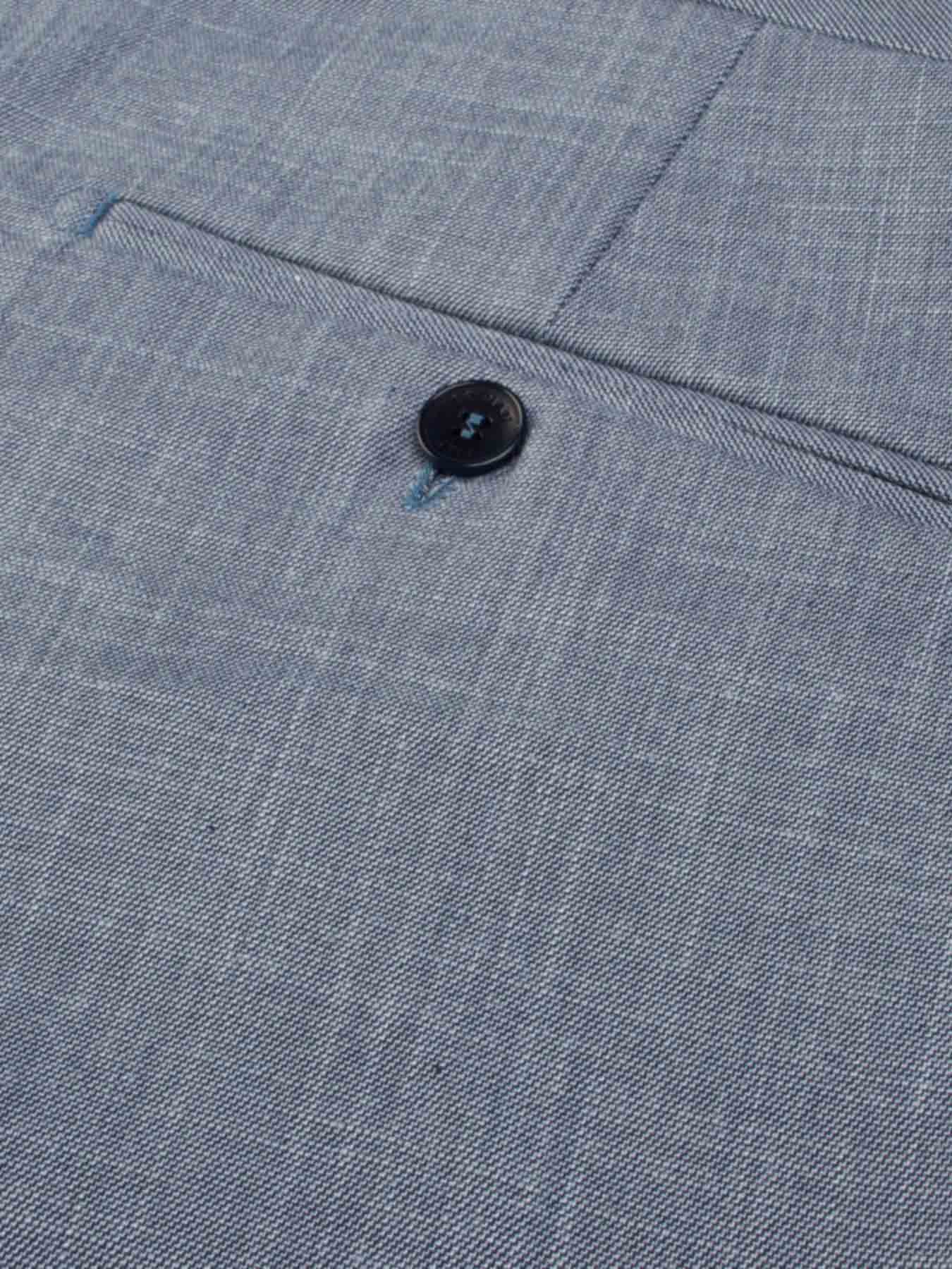 شلوار پارچه ای فاستونی سرمه ای 82