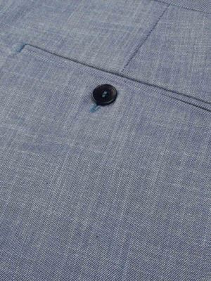 شلوار پارچه ای فاستونی سرمه ای 82