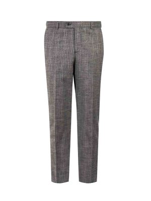 شلوار چهارخانه مشکی ال سی من 17