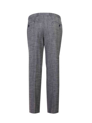 شلوار پارچه ای فاستونی چهارخانه ال سی من 17