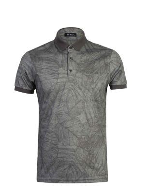 پولوشرت یقه دارسه دکمه طرح دار 6068