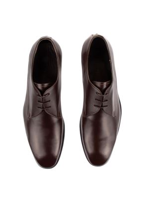 کفش چرم مردانه سه بند صافتی زیره میکرولایت